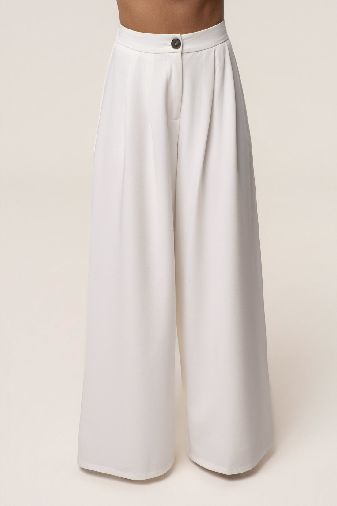 White Costa Tailored Pant Set