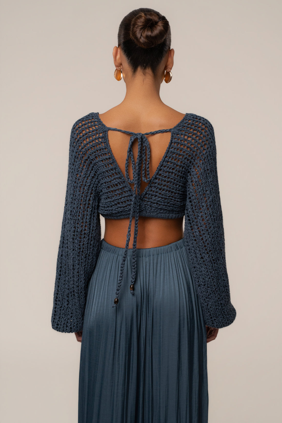 Teal Deep Waters Crochet Top